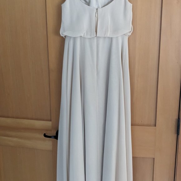 Azazie Lupe Champagne Bridesmaid's Dress - Picture 2 of 3